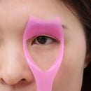 Make Up Brush Applicator Tool 3-In-1 Eyelash Comb Template Mascara Shield
