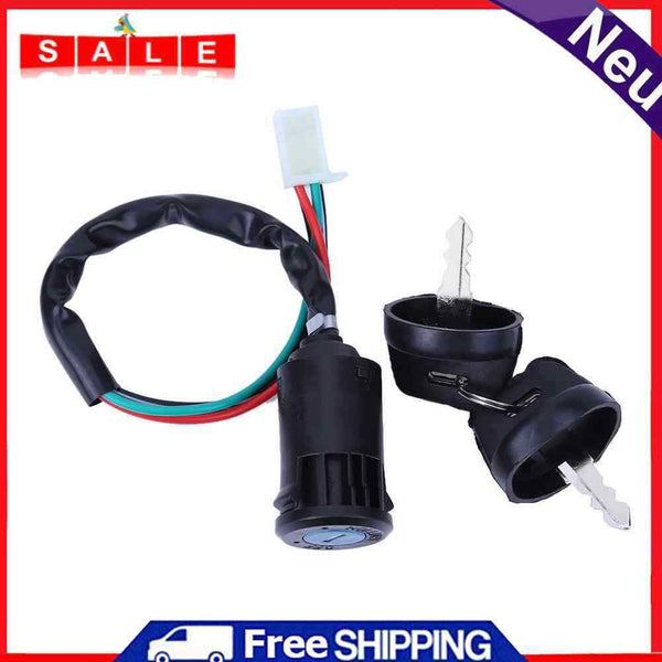 Motorcycle ATV key switch ignition lock 50 70 90 110 125 150 200 250 ccm 4 D