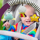 Hanging Baby Rattle Ring Bell Bed Newborn Pram Clip Music Toys Pendant (A) Newly