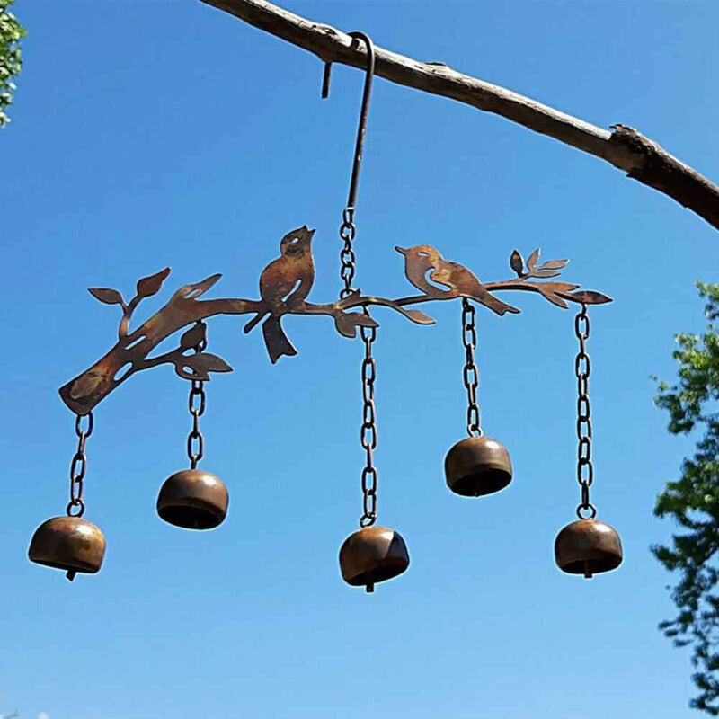 Decoration Hanging Ornament Garden Decor Pendant Bell Birds Wind Chimes