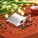 100pcs Empty Scent Drawstring Tea Bag Seal Filter Herb Spice Pouch (6x8cm)