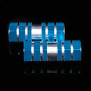 2pcs BMX Mountain MTB Bike Bicycle Alloy Axle Pedals Foot Stunt Pegs Blue