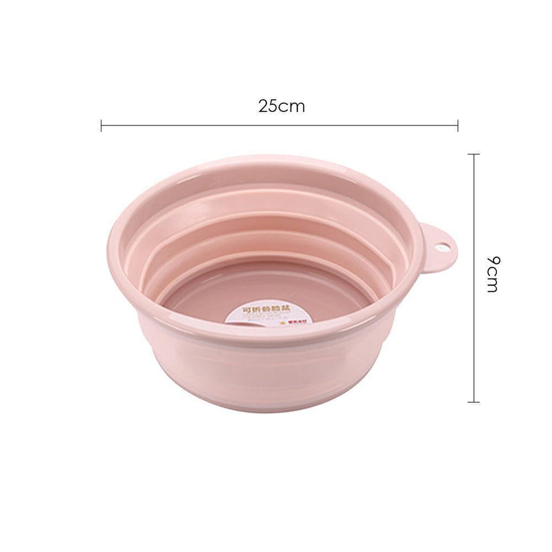 Folding Bucket Portable Foldable Basin Outdoor Travel Camping Washing Tools