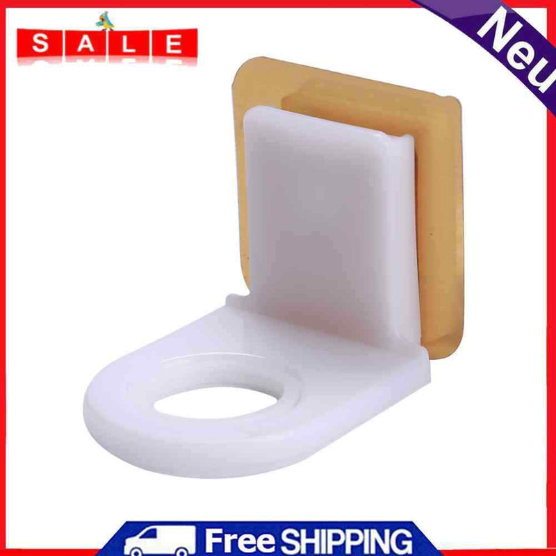 Shampoo Holder Wall Mounted Shower Bottle Hanger Storage Rack Bathroom Accessory