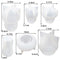 Decoration Handmade Crystal Epoxy Mold Silicone Mold Mushroom Ornament Jar Mold