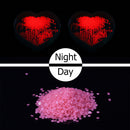 15g/Bag DIY Luminous Round Rhinestones Kit for Diamond Painting (Rose Pink)