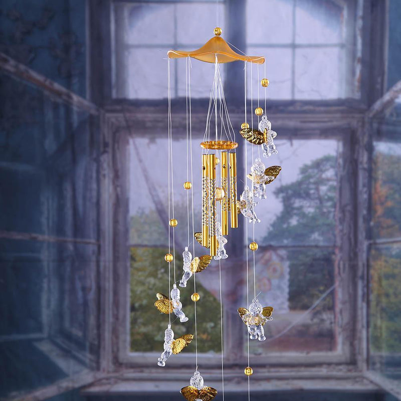 Angel Cupid Creative Bell Wind Chimes Home Yard Garden Hanging Decor Newly