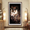 Full Round Drill Diamond Painting Owl Mosaic Kits Picture Rhinestone Artwor