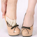 Pro Cotton Half Socks Insoles Pads Cushion Midfoot Sore Pain Forefoot