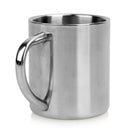 Student Stainless Steel Double Wall Mug Travel Tumbler Coffee Tea Cup Newly