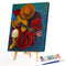 Frameless Oil Paint By Numbers Guitar Singer DIY Canvas Picture Craft Kit
