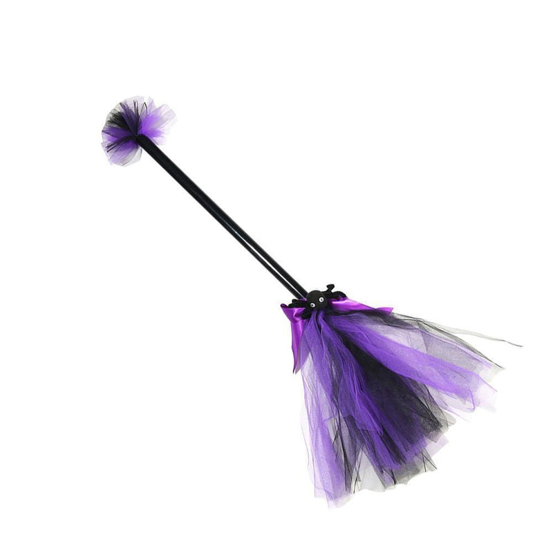 Halloween Broomstick Creative Chic Broom Props for Masquerades (Orange)