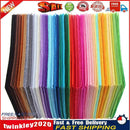 40pcs 10x10cm Polyester Cloth DIY Crafts Felt Fabric Sewing Accessories Newly