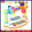 Rotating Mini Baby Music Piano Light Sound Educational Cognition Learn Keyboa