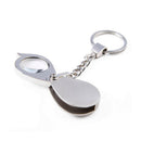 Portable 15X Folding Key Ring Magnifier Keychain Magnifier