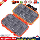 Outdoor 12 Grid Waterproof Lure Hook Bait Fishing Tackle Storage Box Case Newly