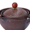 Portable Chinese Gongfu Kung Fu Tea Set Rotating Ceramic Teapot Teaware (C)
