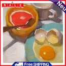 Eggs Fruits Oil Paint By Numbers Kits Canvas Drawing DIY Coloring Picture Crafts
