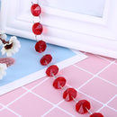 Occitop Crystal Glass Door Cord Tassel Curtain Beads Thread Wedding Room Decor