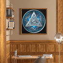 Nordic Badge Oil Paint By Number DIY Wall Art Picture Craft Home Decoration Gift