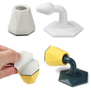 Anti-Collision ABS Silicone Door Wedge Wall Protector Door Stopper Floor Block