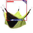 Small Animal Hammocks Warm Plush Small Rabbit Bed Hammock Sugar Gliders Cage