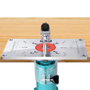 Router Table Insert Plate Woodworking Bench Trimming Machine Board (Red) Newly