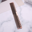 Aluminum Anti-static Hairdressing Combs Hair Cutting Hair Brush (Bronze) Newly