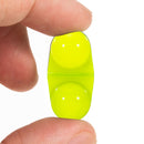 10x Fishing Double Rattle Attractor Fish Bite Alarm Beads (Black + Green)