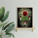 Rose Dreamcatcher Full Round Drill Mosaic Art Picture of Rhinestone Decoration
