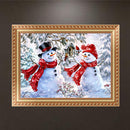 5D Diamond Paintings Christmas Snowman Embroidery DIY-Cross Stitch Xmas