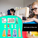 11pcs/set DIY Sewing Machine Accessories with Foot Tape Maker Awl Pin Clips