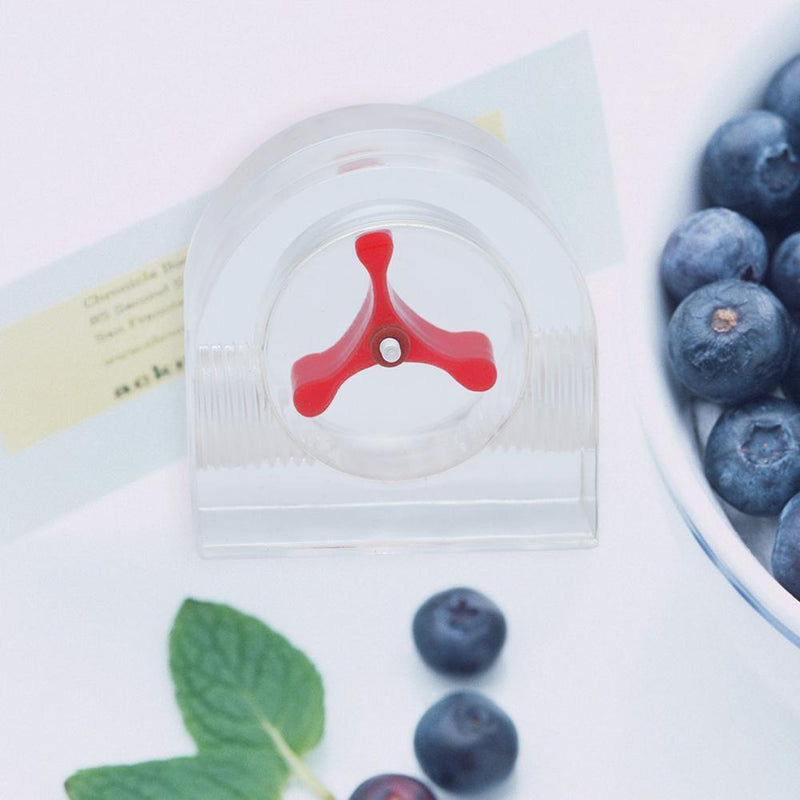 1pc Acrylic Semicircle Waterproof Seal 2 Feet Away Indicator Flow Open