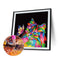 5D DIY Diamond Painting Kits Full Round Drill Colorful Cat Mosaic Picture