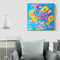 5D Diamond Colorful Fish Partial Special Drill Rhinestone Painting (bj107) Newly
