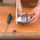 Tape Measure Marker Measure Precision Tool Scribing Pencil Clamp Holder Fixed.