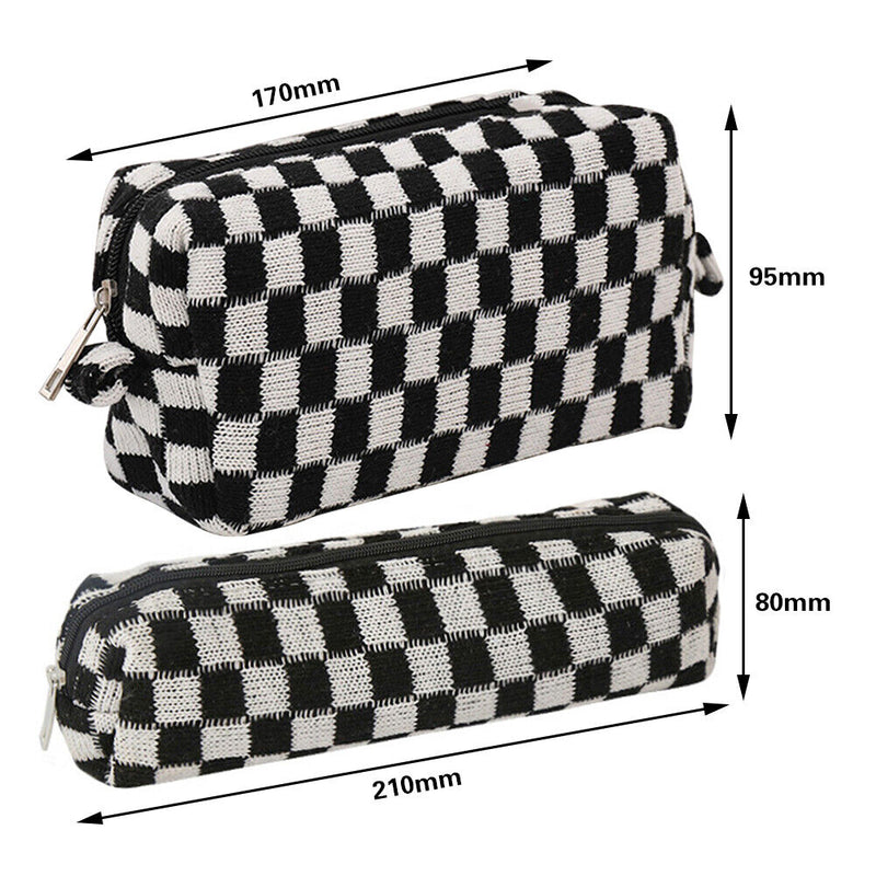 2pcs Cosmetic Bag Large Capacity Size Toiletry Bag Organizer for Weekend Holiday