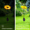 2 Packs Solar Sunflower Lights, Waterproof LED Garden Lamp, for Lawn, Yard Newly