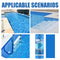 Blue Pool Ladder Mat - Pool Step Pad Wear-resistant & Non-slip Durable Cove