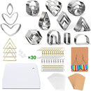 Earring Cards Baking Mould Earring Hooks Polymer Clay Cutters Earrings Cutters