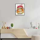 Partial Embroidery Mouse Hat DIY Stamped Canvas 14CT Needlework Sets Home Decor