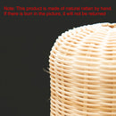 Rattan Gas Tank Cover Outdoor Camping Gas Fuel Canister Storage Protective Ca