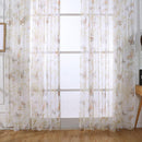 lookthenbuy blackout curtains, butterfly motif, for living room, sleepzi