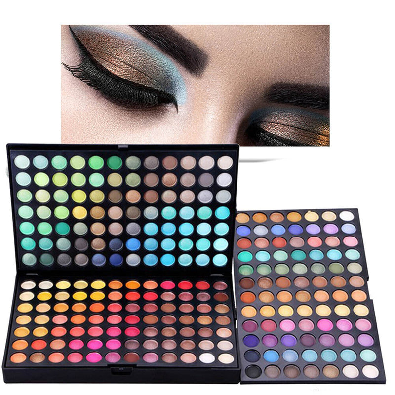 Glitter Eyeshadow Makeup Pallete Shine Diamond Powder Cosmetic Pigment 252 Color