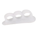 2pcs Toe Concealer Silicone Separating Gel Toe Separator Flexible Finger Spacer