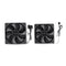 TEUCR Computer Case Fan (Fixed Speed with1 Large D Port and 1 Large 4Pin)