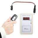Handheld Remote Control Wireless Frequency Meter Counter Tester with Power Cable