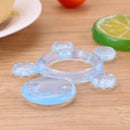 Cute Baby Teether Kids Silicone Teething Chewable Pacifier (Blue Tortoise) Newly
