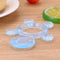 Cute Baby Teether Kids Silicone Teething Chewable Pacifier (Blue Tortoise) Newly