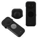Silicone Case Shell for Insta360 One X2 Camera Lens Protector (Black) Newly